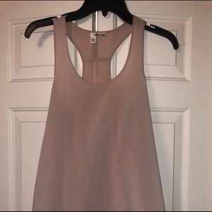Light pink chiffon tank top